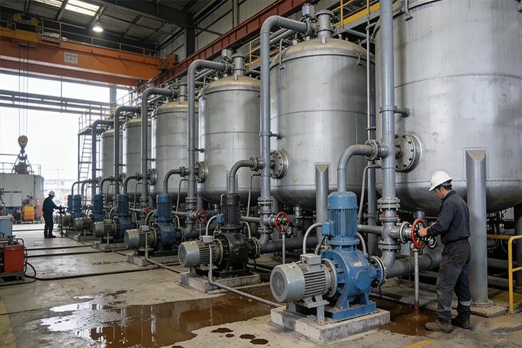 油田消泡劑使用場景