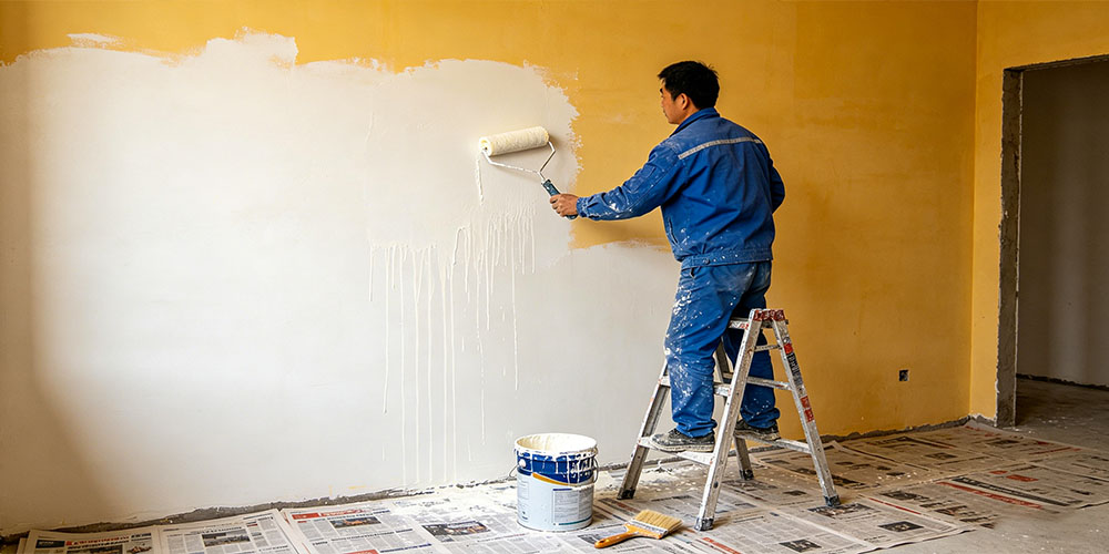 油性涂料場景圖